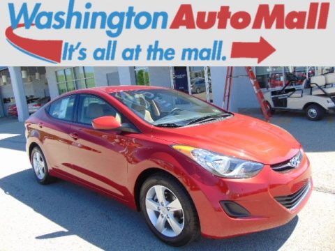 Red Allure Hyundai Elantra GLS. Click to enlarge. Red Allure Hyundai Elantra GLS. Click to enlarge.