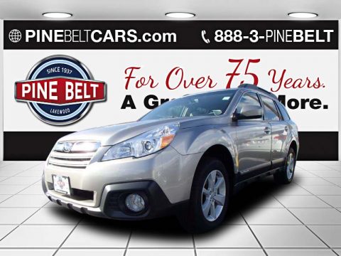 Ice Silver Metallic Subaru Outback 2.5i Premium.  Click to enlarge.