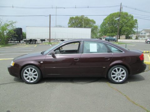 Burgundy Red Pearl Effect Audi A6 2.7T S-Line quattro Sedan.  Click to enlarge.