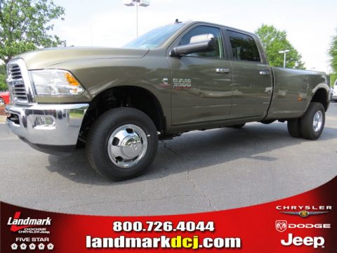 Prairie Pearl Ram 3500 Big Horn Crew Cab 4x4 Dually.  Click to enlarge.