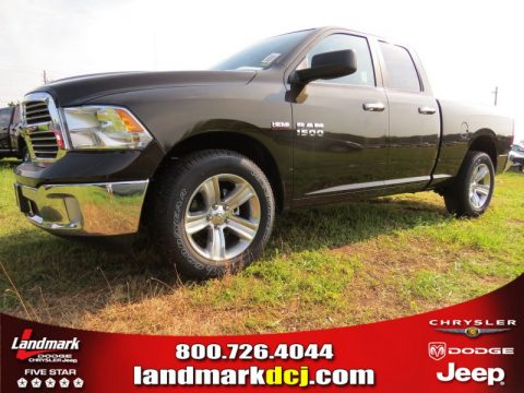 Black Gold Pearl Coat Ram 1500 SLT Quad Cab.  Click to enlarge.