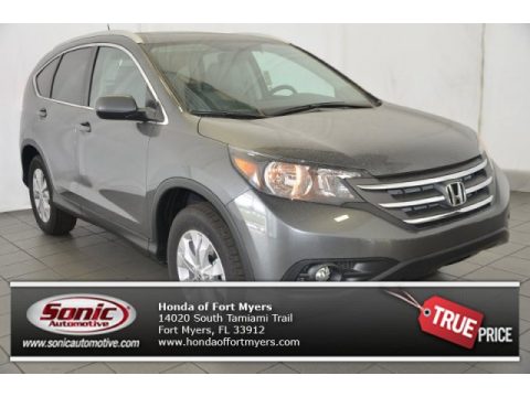 Polished Metal Metallic Honda CR-V EX.  Click to enlarge.