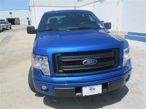 Blue Flame Ford F150 STX SuperCrew.  Click to enlarge.