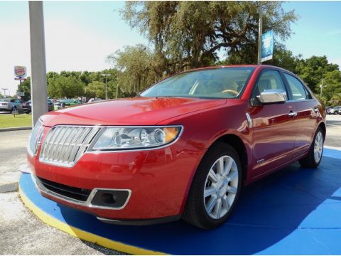 Red Candy Metallic Lincoln MKZ Hybrid.  Click to enlarge.