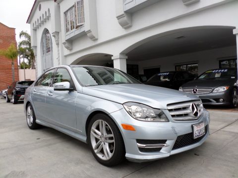 Iridium Silver Metallic Mercedes-Benz C 250 Sport.  Click to enlarge.