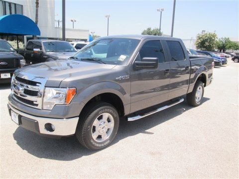 Sterling Grey Ford F150 XLT SuperCrew.  Click to enlarge.