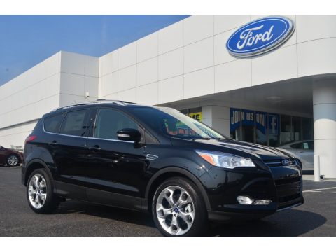 Tuxedo Black Ford Escape Titanium 2.0L EcoBoost.  Click to enlarge.