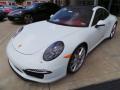 Front 3/4 View of 2014 Porsche 911 Carrera 4S Coupe #3