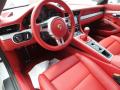  2014 Porsche 911 Carrera Red Natural Leather Interior #12