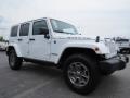 Front 3/4 View of 2014 Jeep Wrangler Unlimited Rubicon 4x4 #4