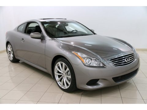 Platinum Graphite Gray Infiniti G 37 S Sport Coupe.  Click to enlarge.