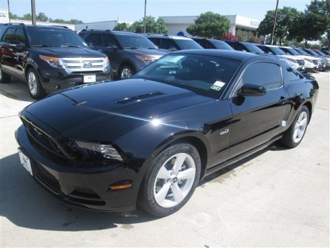 Black Ford Mustang GT Coupe. Click to enlarge. Black Ford Mustang GT Coupe. Click to enlarge.