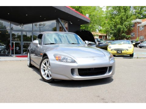 Silverstone Metallic Honda S2000 Roadster.  Click to enlarge.