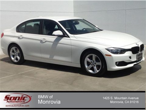 Alpine White BMW 3 Series 328i Sedan.  Click to enlarge.