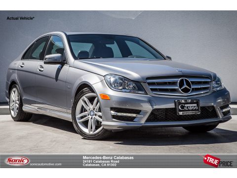 Palladium Silver Metallic Mercedes-Benz C 250 Sport.  Click to enlarge.