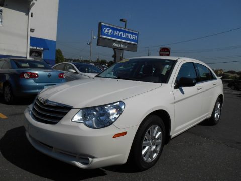 Stone White Chrysler Sebring Touring Sedan.  Click to enlarge.