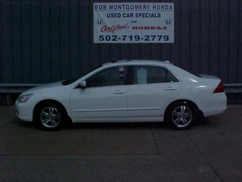Taffeta White Honda Accord EX Sedan.  Click to enlarge.