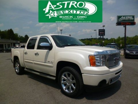 White Diamond Tricoat GMC Sierra 1500 Denali Crew Cab 4x4. Click to enlarge. White Diamond Tricoat GMC Sierra 1500 Denali Crew Cab 4x4. Click to enlarge.
