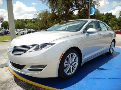 Ingot Silver Lincoln MKZ Hybrid.  Click to enlarge.