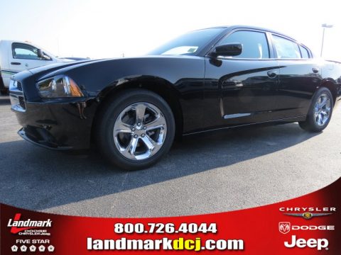 Pitch Black Dodge Charger SXT.  Click to enlarge.