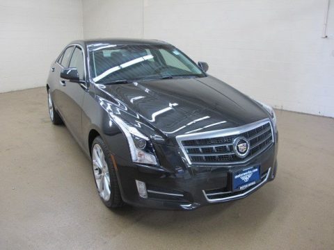 Black Diamond Tricoat Cadillac ATS 3.6L AWD.  Click to enlarge.