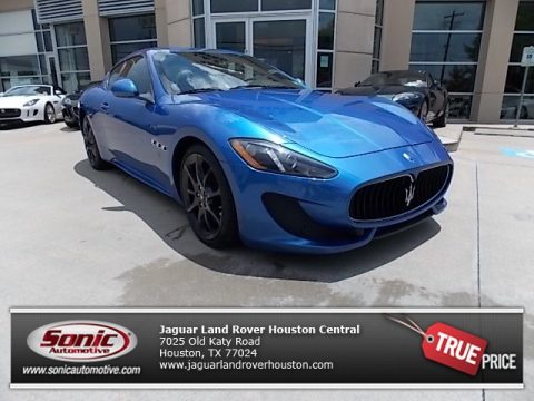 Blu Sofisticato (Sport Blue Metallic) Maserati GranTurismo Sport Coupe. Click to enlarge. Blu Sofisticato (Sport Blue Metallic) Maserati GranTurismo Sport Coupe. Click to enlarge.