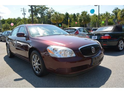 Dark Garnet Red Metallic Buick Lucerne CXL.  Click to enlarge.