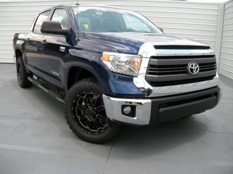 Blue Ribbon Metallic Toyota Tundra TSS CrewMax.  Click to enlarge.