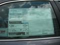  2014 Toyota Camry XLE Window Sticker #35