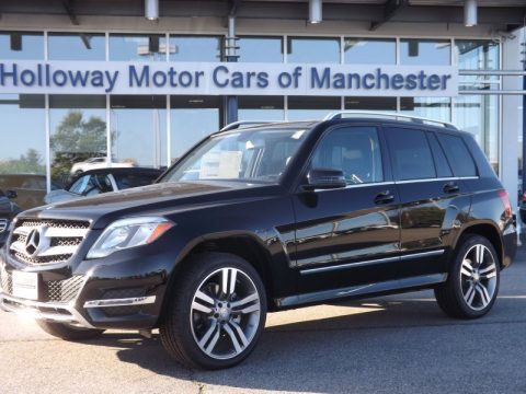 Black Mercedes-Benz GLK 350 4Matic.  Click to enlarge.