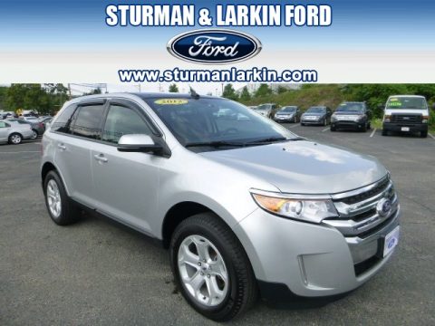 Ingot Silver Metallic Ford Edge SEL AWD.  Click to enlarge.