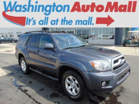 Galactic Gray Mica Toyota 4Runner Sport Edition 4x4.  Click to enlarge.