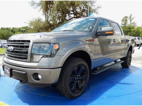 Sterling Grey Ford F150 FX4 SuperCrew 4x4.  Click to enlarge.