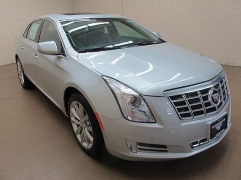 Radiant Silver Metallic Cadillac XTS Luxury AWD.  Click to enlarge.