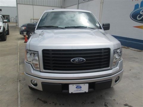 Ingot Silver Ford F150 STX SuperCrew.  Click to enlarge.