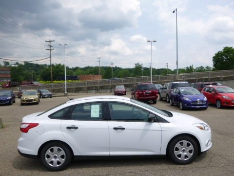 Oxford White Ford Focus S Sedan. Click to enlarge. Oxford White Ford Focus S Sedan. Click to enlarge.