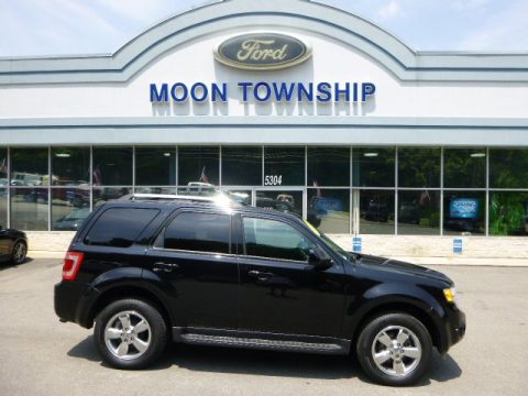 Ebony Black Ford Escape Limited V6 4WD.  Click to enlarge.