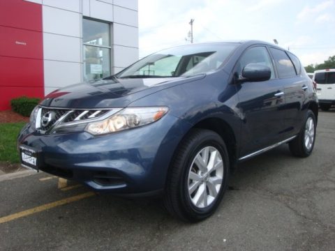 Graphite Blue Nissan Murano S AWD.  Click to enlarge.