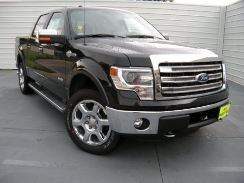 Tuxedo Black Ford F150 King Ranch SuperCrew 4x4.  Click to enlarge.