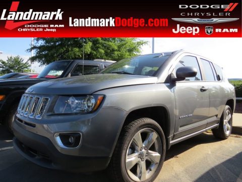 Mineral Gray Metallic Jeep Compass Limited.  Click to enlarge.