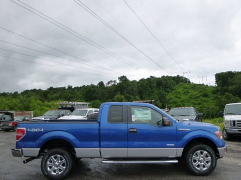 Blue Flame Ford F150 XLT SuperCab 4x4.  Click to enlarge.