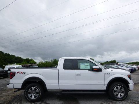 Oxford White Ford F150 FX4 SuperCab 4x4.  Click to enlarge.