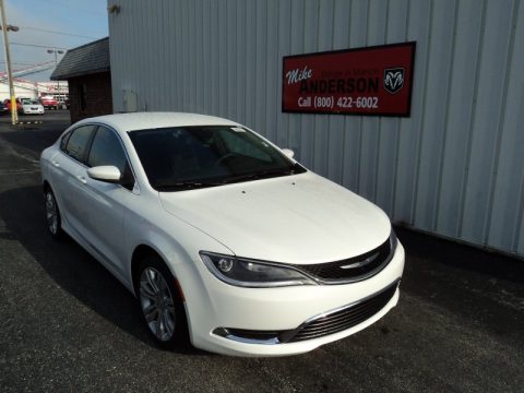 Bright White Chrysler 200 Limited.  Click to enlarge.