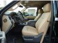 Front Seat of 2015 Ford F350 Super Duty Lariat Crew Cab #6
