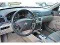  2008 Hyundai Sonata Gray Interior #10
