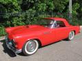 Front 3/4 View of 1955 Ford Thunderbird Convertible #1