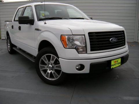 Oxford White Ford F150 STX SuperCrew.  Click to enlarge.