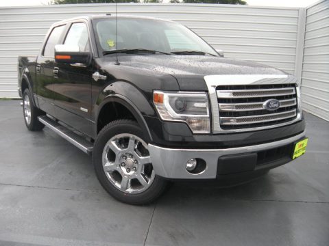 Tuxedo Black Ford F150 King Ranch SuperCrew.  Click to enlarge.