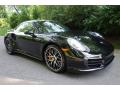 Front 3/4 View of 2014 Porsche 911 Turbo S Coupe #8