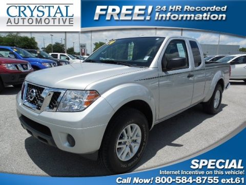 Brilliant Silver Nissan Frontier SV King Cab.  Click to enlarge.